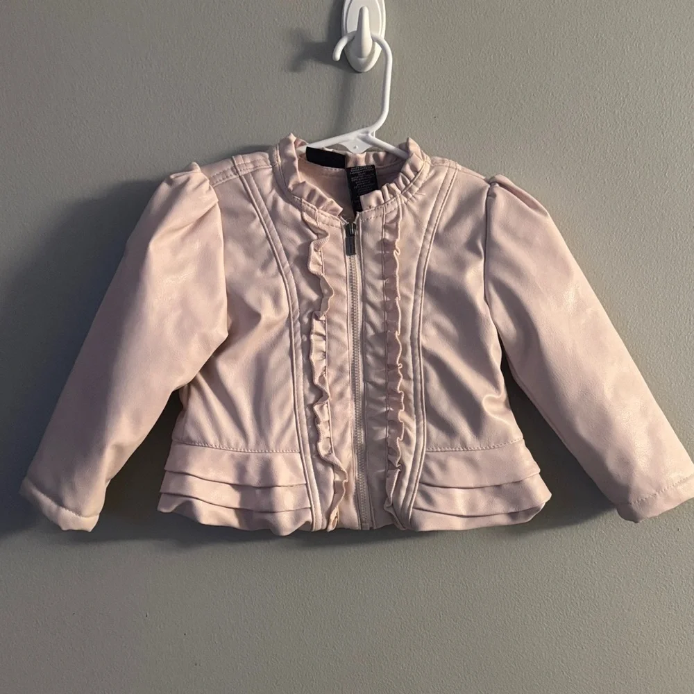Calvin Klein Light Pink Kids Jacket